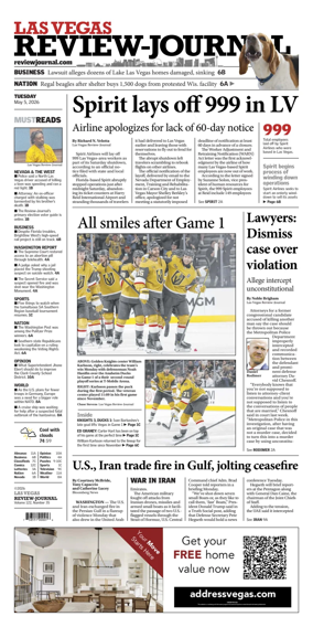 Cover of Las Vegas Review-Journal
