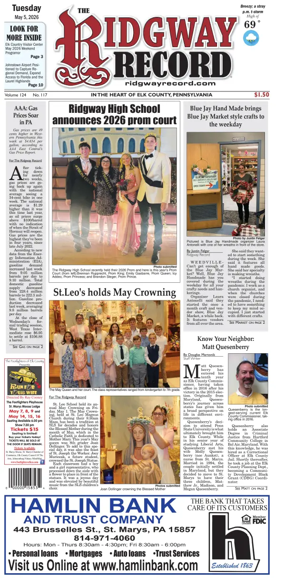Cover of Ridgway Record