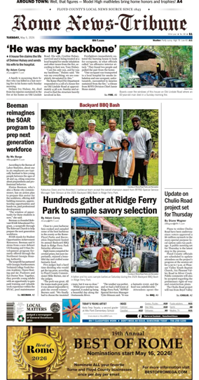 Cover of Rome News-Tribune