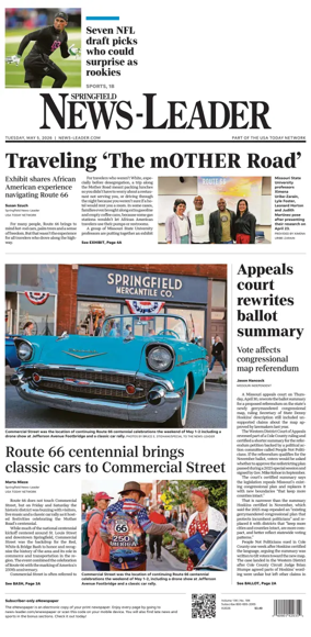 Cover of Springfield News-Leader