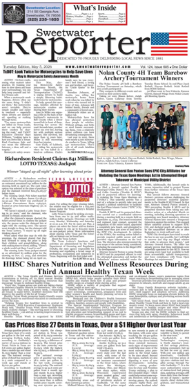 Cover of Sweetwater Reporter