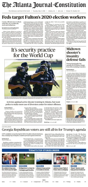Cover of The Atlanta Journal-Constitution