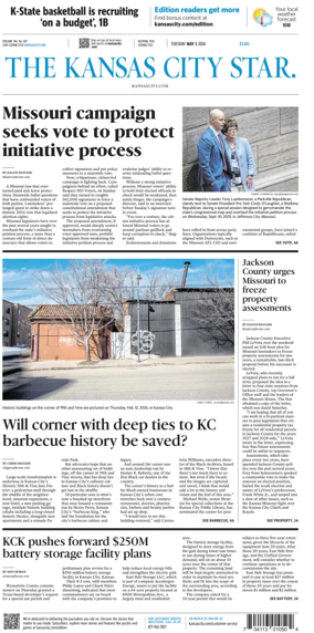 Cover of The Kansas City Star
