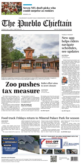 Cover of The Pueblo Chieftain