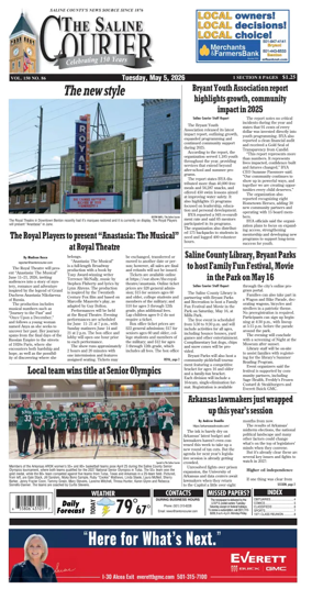Cover of The Saline Courier