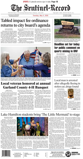 Cover of The Sentinel-Record