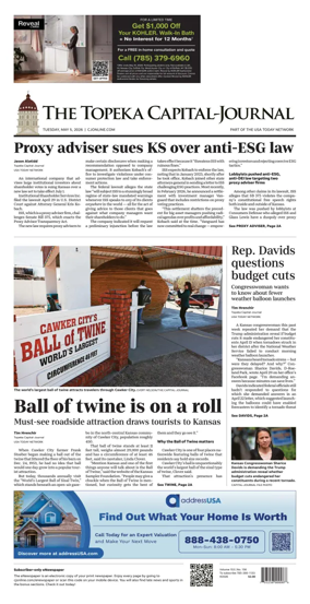 Cover of The Topeka Capital-Journal