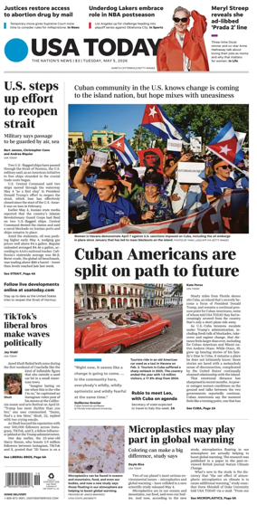 Cover of USA TODAY US Edition