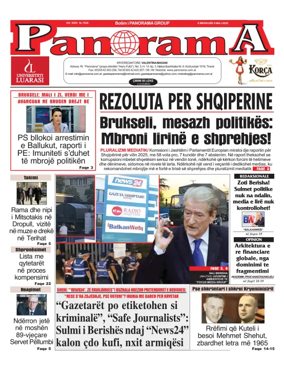 Cover of Panorama (Albania)