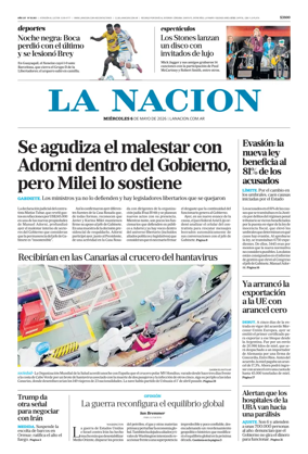 Cover of La Nacion