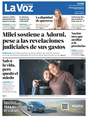 Cover of La Voz del Interior