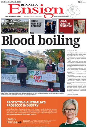 Cover of Benalla Ensign
