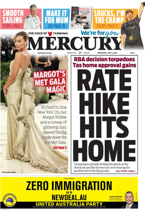 Cover of Mercury (Hobart)