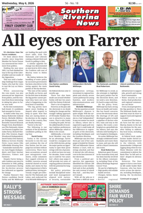 Cover of Southern Riverina news