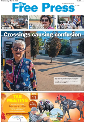 Cover of The Free Press (Corowa)