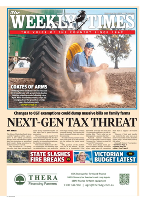 Cover of Weekly Times