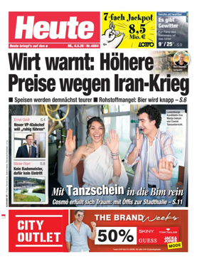 Cover of Heute - Oberosterreich Ausgabe
