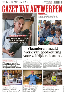 Cover of Gazet van Antwerpen Stad en Rand