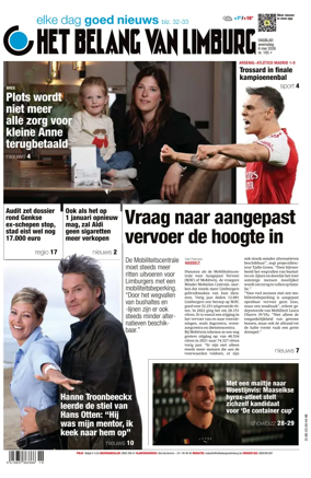 Cover of Het Belang van Limburg