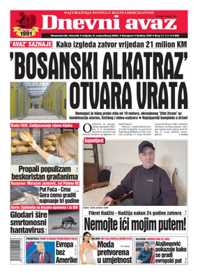 Cover of Dnevni avaz