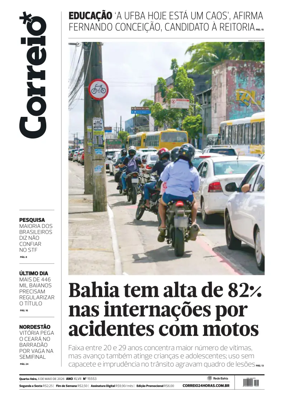 Cover of Correio da Bahia