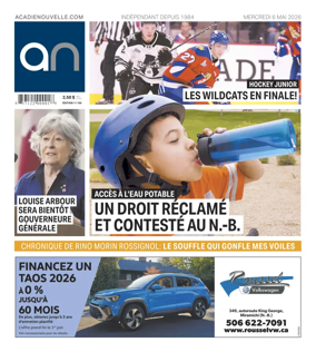 Cover of Acadie Nouvelle