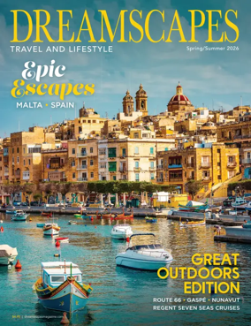 Cover of Dreamscapes Travel & Lifestyle Magazine