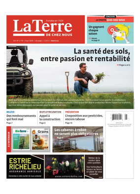 Cover of La Terre de chez nous