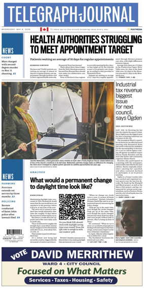Cover of Telegraph-Journal