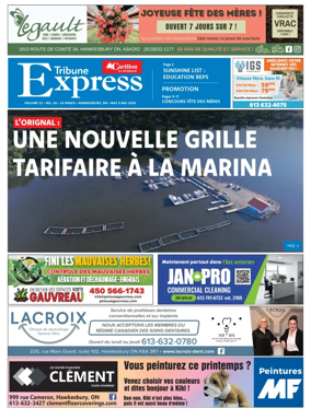 Cover of Tribune Express