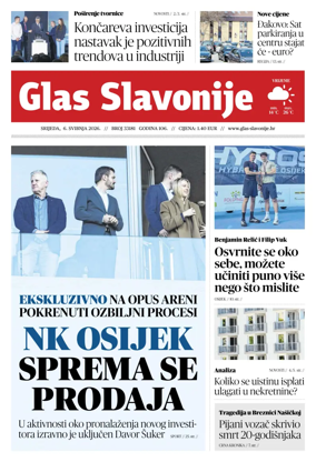 Cover of Glas Slavonije