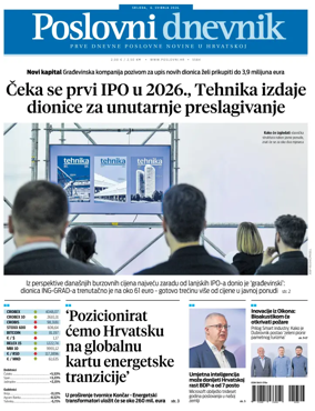 Cover of Poslovni Dnevnik
