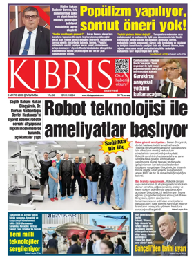 Cover of Kibris Gazetesi