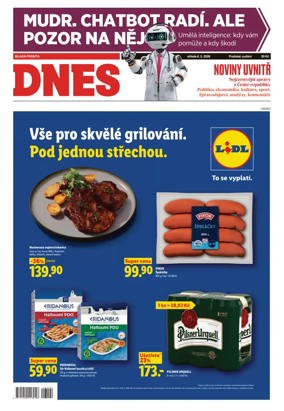 Cover of Dnes Prague Edition