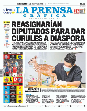 Cover of La Prensa Grafica