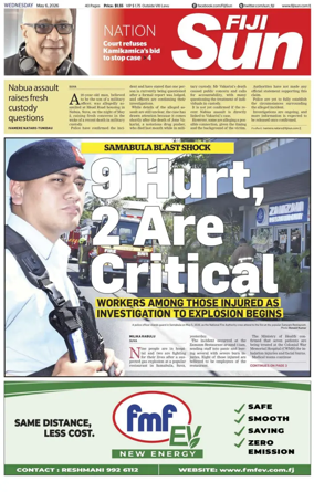 Cover of Fiji Sun
