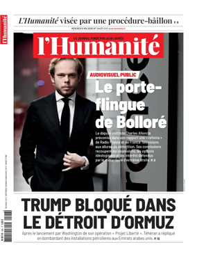 Cover of L'HUMANITE