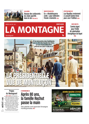 Cover of La Montagne (Montlucon)