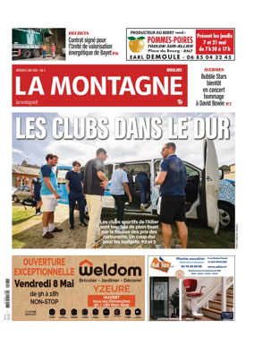 Cover of La Montagne (Moulins)
