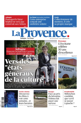 Cover of La Provence Aubagne-La Ciotat