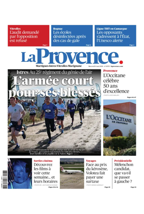 Cover of La Provence Martigues-Istres-Vitrolles-Marignane