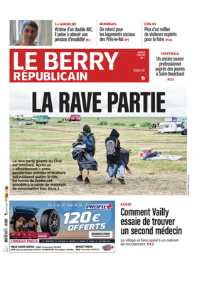 Cover of Le Berry Republicain