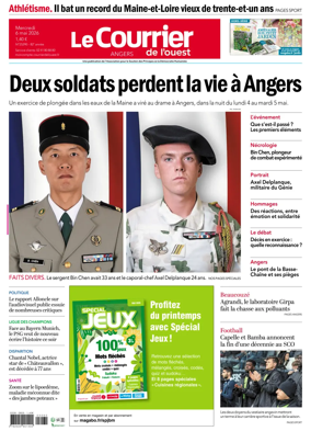 Cover of Le Courrier de l’Ouest (Angers)