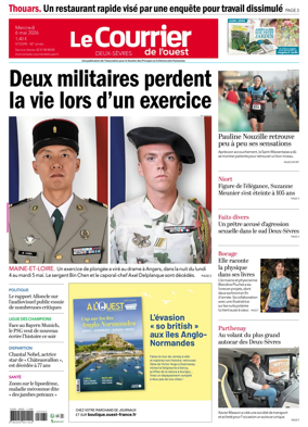Cover of Le Courrier de l’Ouest (Deux-Sevres)