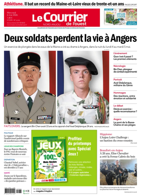 Cover of Le Courrier de l’Ouest (Nord Anjou)