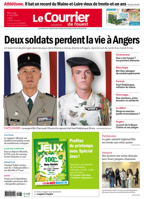 Cover of Le Courrier de l’Ouest (Saumur)