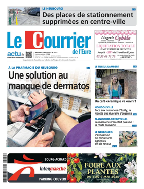 Cover of Le Courrier de l'Eure