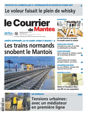 Cover of Le Courrier de Mantes