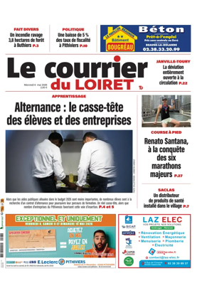 Cover of Le Courrier du Loiret