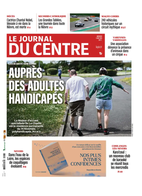 Cover of Le Journal du Centre